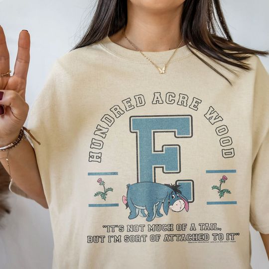 Disney Winnie The Pooh Eeyore Hundred Acre Wood Shirt