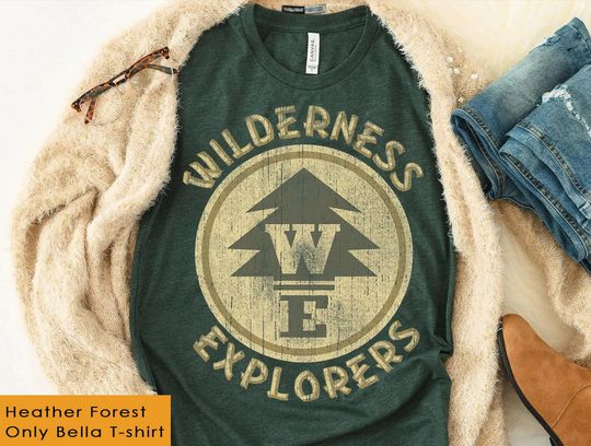 Disney Pixar Up Wilderness Explorer Badge Patch T-Shirt, Disney Group Shirt