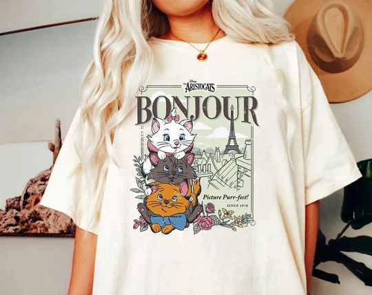 Marie Aristocats Shirt, The Aristocats Shirt, Disney Trip Shirt, Disney Vacation Shirt, Shirt