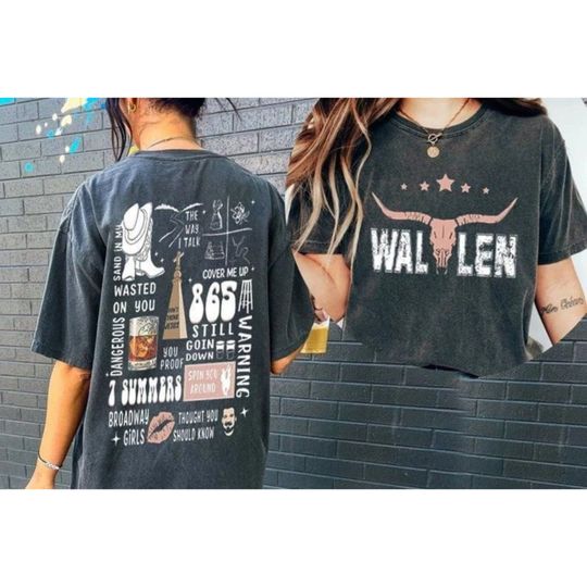 Wallen Tour 2023 Shirt , Wallen Music Merch Tee T-Shirt
