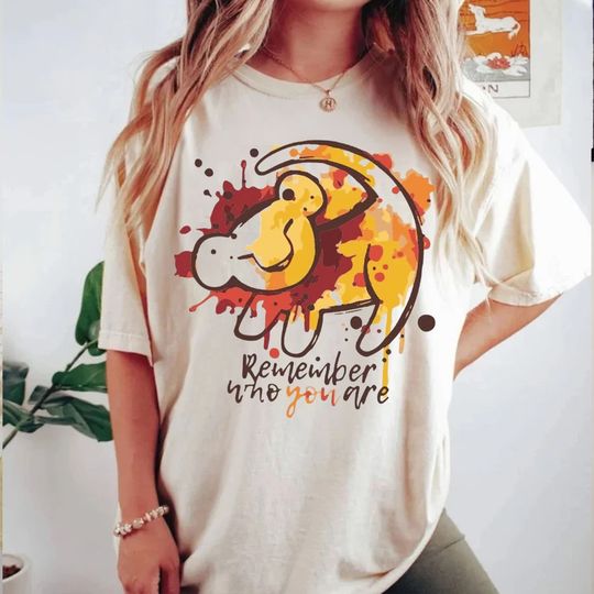 Lion King Disney Shirt, Disney Simba Shirt, Remember Who You are