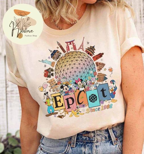 Let The Magic Blossom Shirt, Disney Epcot Flower And Garden Festival Shirt, Floral Epcot Shirt