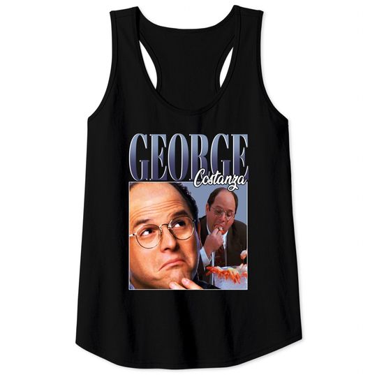 GEORGE COSTANZA Tank Tops, George Costanza Seinfield Tank Tops