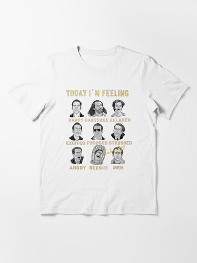 Nicholas Cage - Nicolas Cage - Nick Cage - Nic Cage | Funny Feeling | Essential T-Shirt