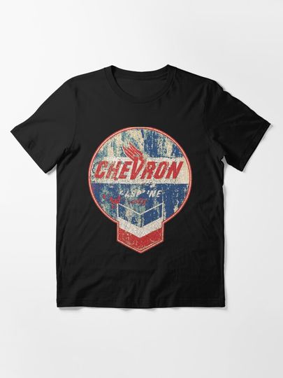 Vintage Chevron oil and gas sign Classic T-Shirt | Essential T-Shirt