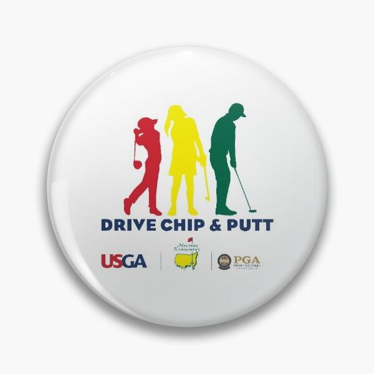 Drive, Chip, and Putt Pin Button