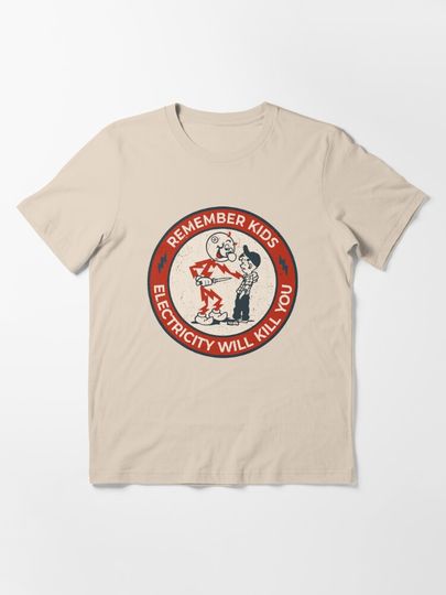 Reddy Kilowatt, remember kids electricity will kill you  | Essential T-Shirt