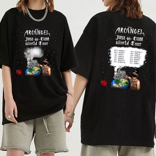 Discover Austin A. Santos Just In Time 2023 World Tour Shirt