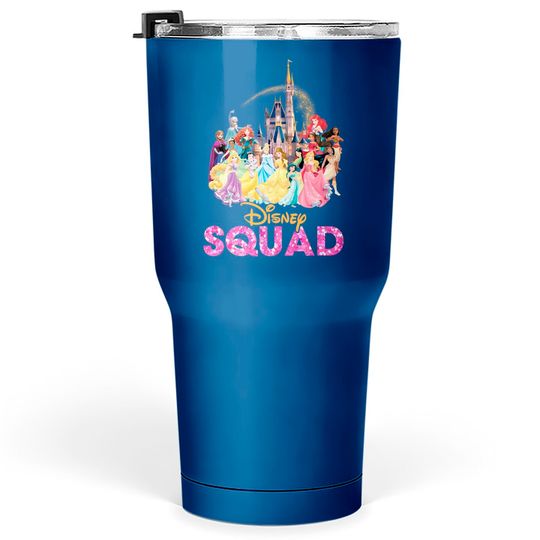 Disney Princess Tumblers 30 Oz, Princess Squad Tumblers 30 oz
