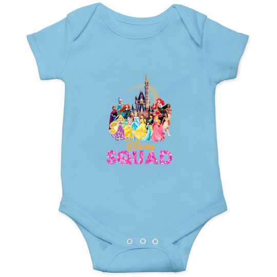 Disney Princess Onesies, Princess Squad Onesies, Women Disney Onesies, Disney Squad Onesies, Princess Onesies, Giift for her, Gift for family