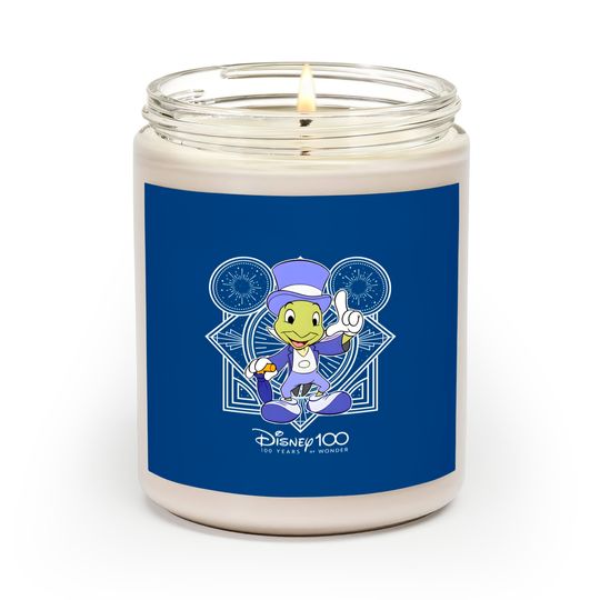 Disney Jiminy Cricket Portrait Scented Candles, Disney 100 Years of Wonder Scented Candles
