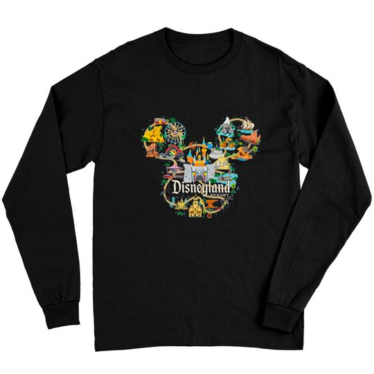 Disneyland Long Sleeves, Vintage Disneyland Long Sleeves