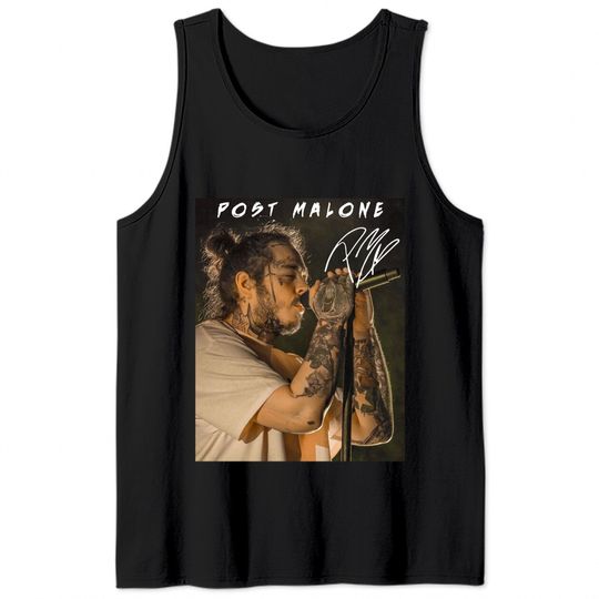 Post Malone Vintage Signature Tank Tops