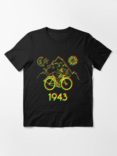 Discover Bicycle Day 1943 LSD Acid Hofmann Trip | Essential T-Shirt