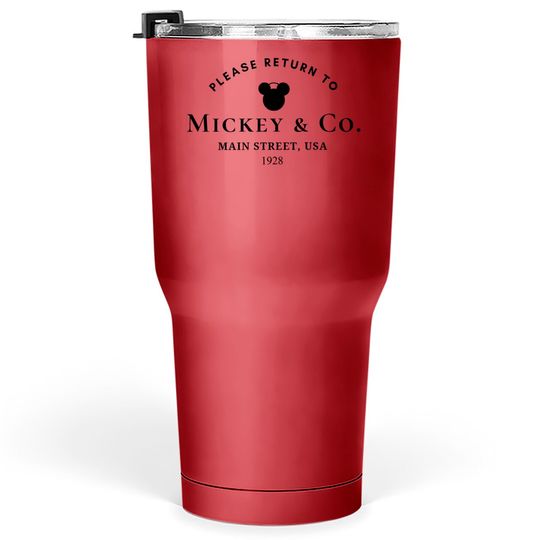 Return to Mickey & Co Unisex Tumblers 30 oz, Disney Trip Tumblers 30 oz, Cute Disney Mickey Tumblers 30 oz disneyworld Tumblers 30 oz