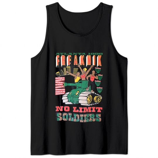 90s Freaknik No Limit 1998 Spring Break Tank Tops