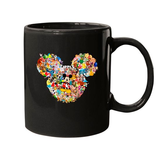 Disney All Characters Mugs, Disney Mickey Mugs, Disney Trip Mugs, Daisy Mugs