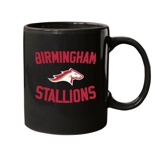 Usfl Merch Birmingham Stallions Logo Mugs Mugs