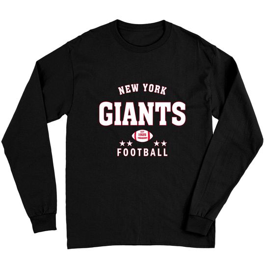 New York Giants (Football) - New York Giants Football - Long Sleeves