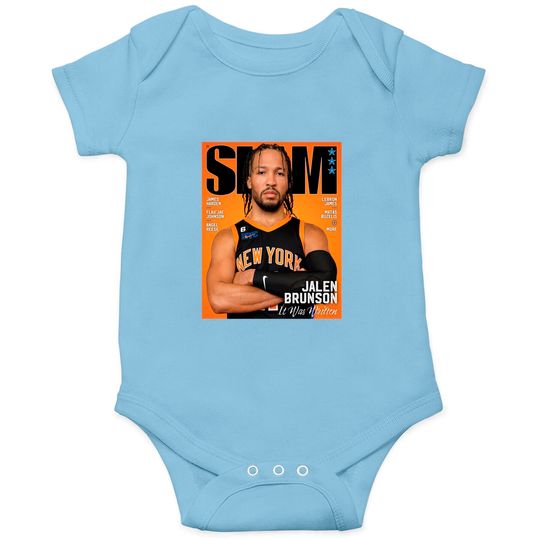 Discover Jalen Brunson Knicks Slam Magazine Onesies