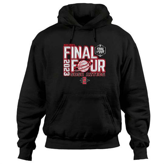 Discover San Diego State Aztecs Final Four 2023 Basketball Dunk Black Hoodies