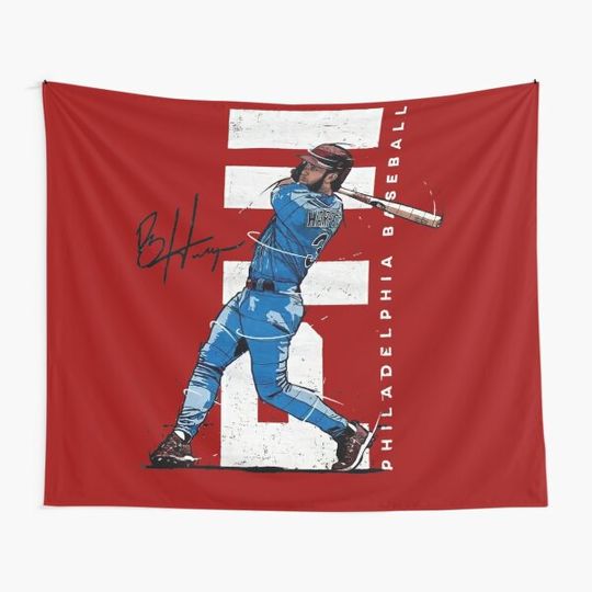 Bryce Harper for Philadelphia Phillis fans Tapestry