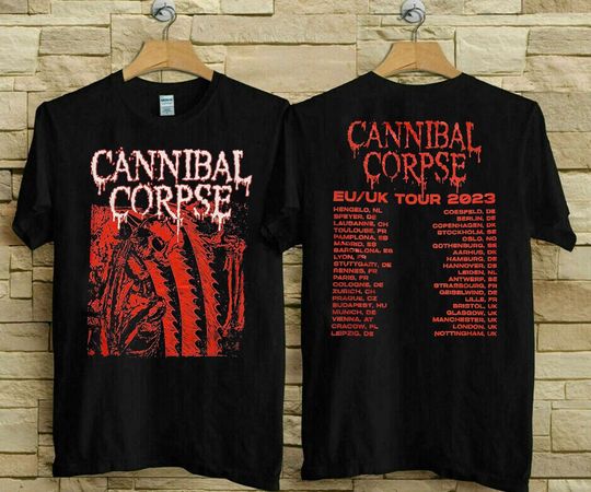 Cannibal Corpse EU UK Tour 2023 T-Shirt