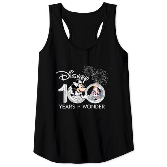 Minnie Mouse Tank Tops, Disney 100 Years of Wonder Tank Tops Tank Tops, Disneyland 2023 Tank Tops