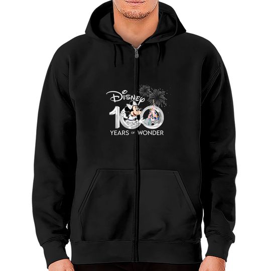 Minnie Mouse Zip Hoodies, Disney 100 Years of Wonder Zip Hoodies Zip Hoodies, Disneyland 2023 Zip Hoodies