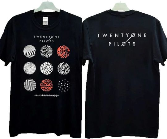 Pilotss band Blurry Face T-Shirt, Pilotss band T-Shirt