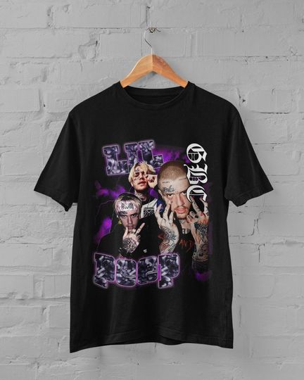 Lil Peep Shirt, Lil Peep Retro Vintage Shirt, Lil Peep Tour Shirt