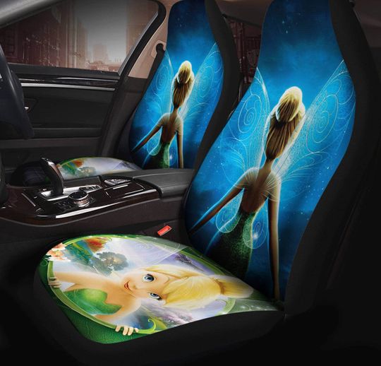 Tinkerbell Car Seat Covers Set | Peter Pan Tinker Bell  Seat Cover