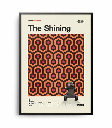Mid Century Modern The Shining Posters