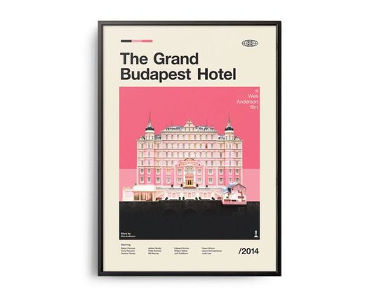 Discover The Grand Budapest Hotel Poster