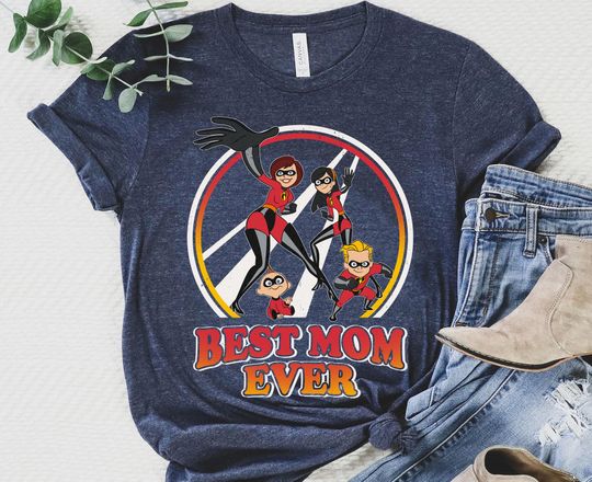 Mrs Incredible Jack-Jack Violet Dashiell Best Mom Ever Shirt / Disney Mom T-shirt