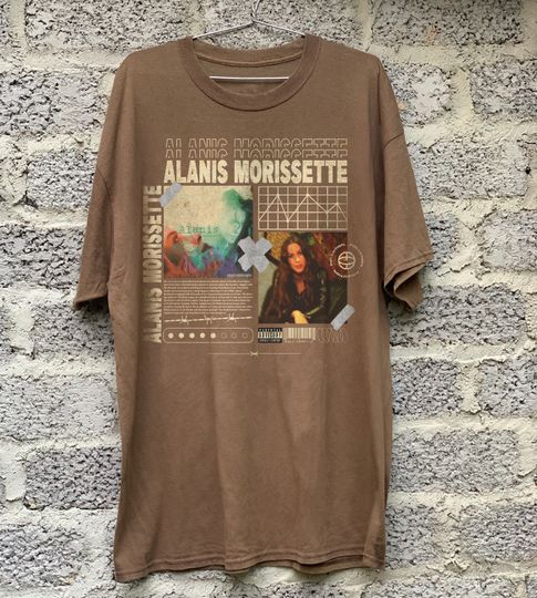 Graphic Unisex A.Morissette Vintage 90s T-Shirt