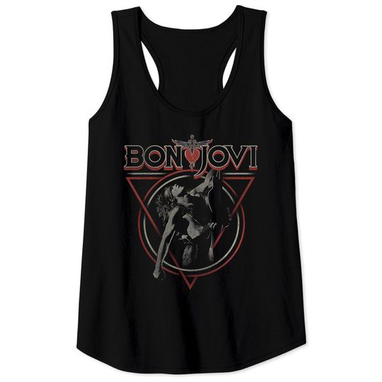 Bon Jovi Tank Tops: Triangle Overlap