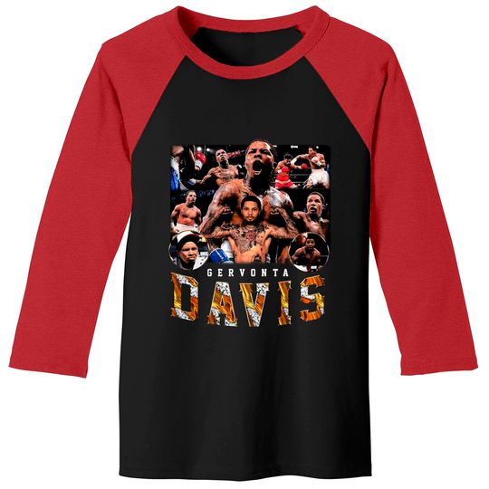 Gervonta Davis Baseball Tees, Boxing Baseball Tees