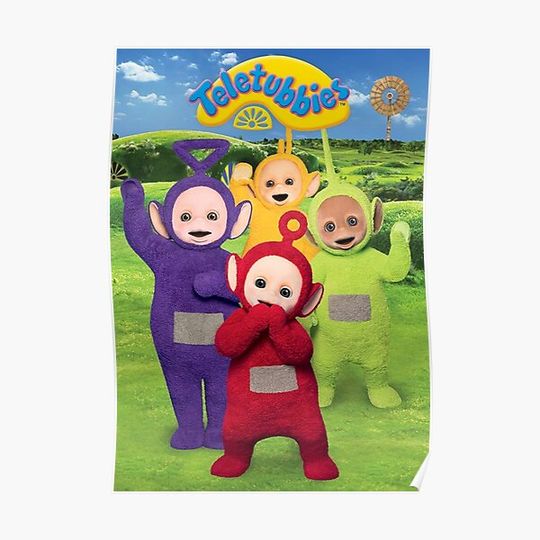 Teletubbies Design Premium Matte Vertical Poster