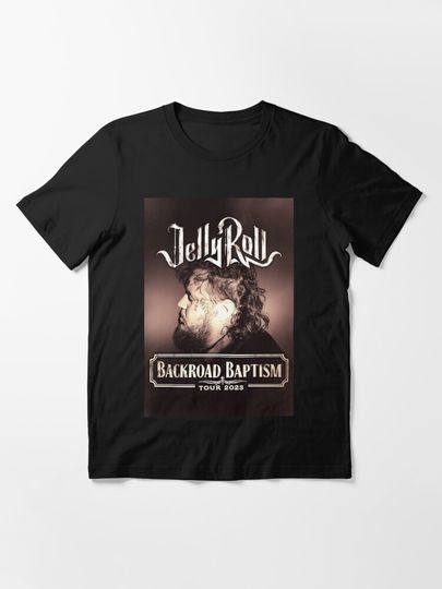 Backroad Baptism Tour, Jelly Roll Tour, Jelly Roll | Essential T-Shirt
