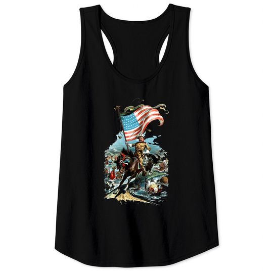 1902 Rough Rider Teddy Roosevelt Tank Tops