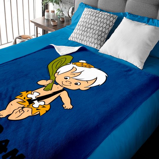 The Flintstones | Bamm-Bamm Rubble Baby Blankets