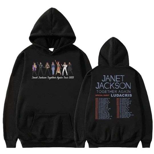 Janet Jackson Together Again Tour 2023 Shirt, Janet Jackson Merch