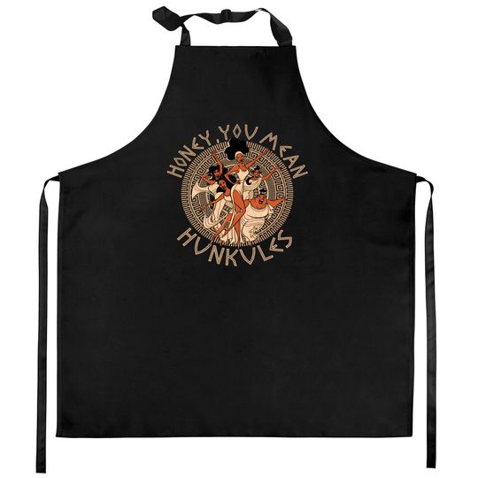 Disney Hercules Diva Kitchen Aprons, The Muses Honey You Mean Hunkules