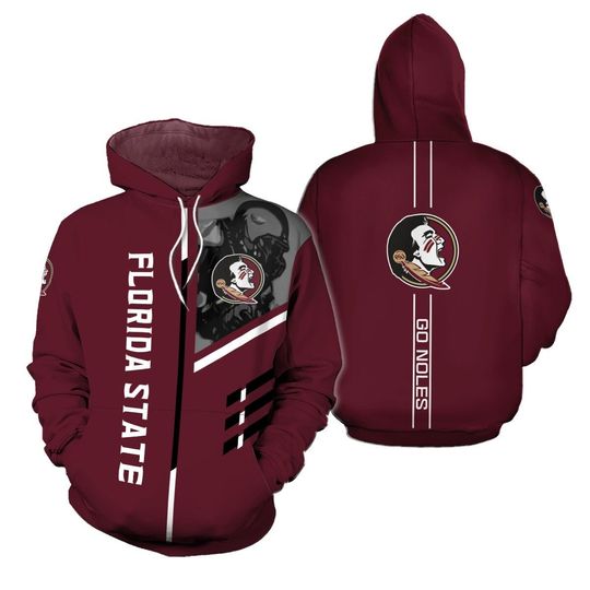 Florida State Seminoles 3D Hoodie, Love Florida State Seminoles Hoodie 3D