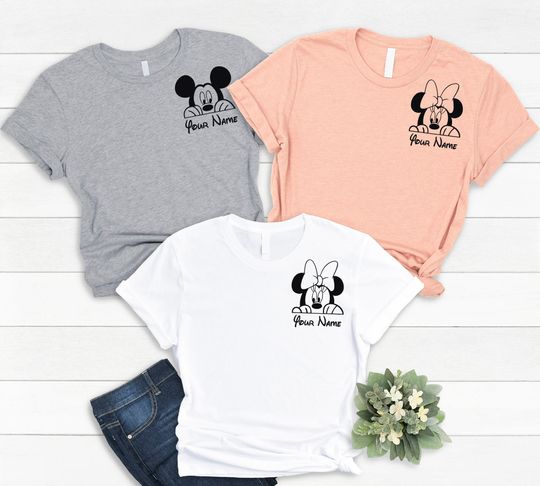 Mickey Shirt, Personalized Disney Shirts, Disney Matching Shirts, Disney Trip Shirt