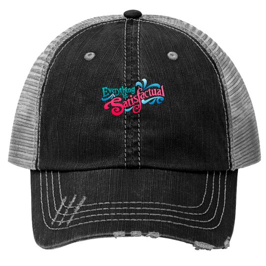 Splash Mountain Trucker Hats / Everything is Satisfactual Trucker Hats / Disneyland