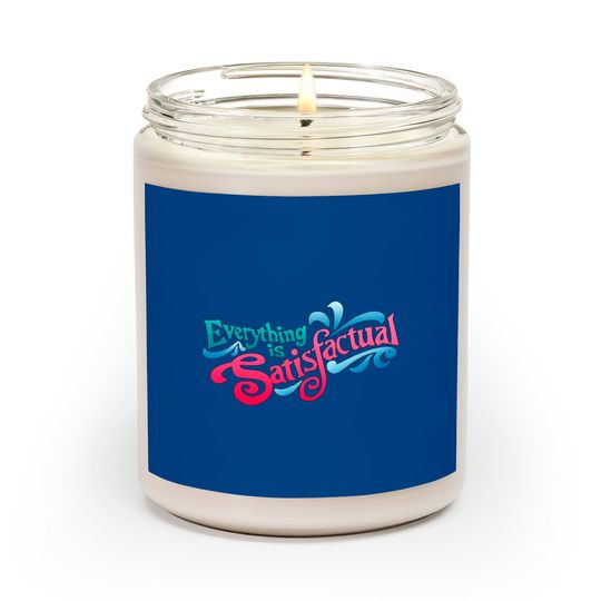 Splash Mountain Scented Candles / Everything is Satisfactual Scented Candles / Disneyland