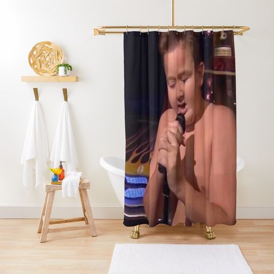 Gibby Singing - iCarly Shower Curtain