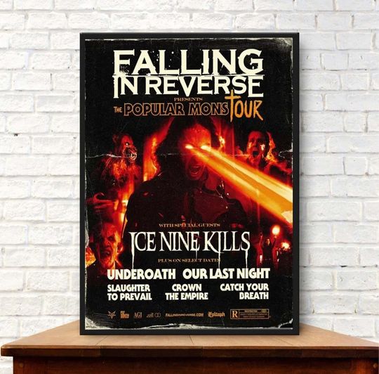 Discover Falling In Reverse Poster, Falling In Reverse
